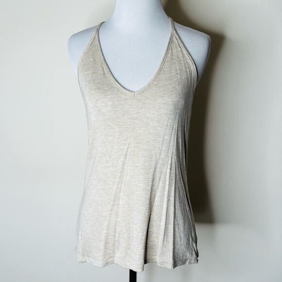 Amour Vert Creme Jada Racerback Tank - Picture 1 of 5